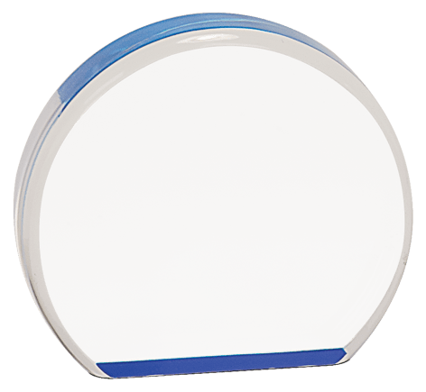 Blue 3 1/2" Acrylic Circle