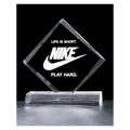 4 1/2" 5 1/8"  Diamond Series Clear Acrylic