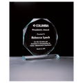 6" x 6 3/4" Octagon Series Jade Acrylic Award