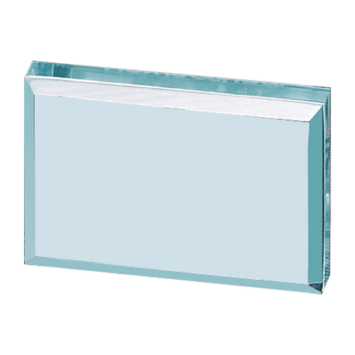 2 1/2" x 4" Jade Rectangular Acrylic Paperweight
