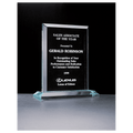 9" x 10 1/4" Apex Series Jade Acrylic Award