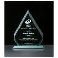 7 1/8" x 8 3/4" Arrow Series Jade Acrylic Award