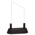 Medium Clear Peak Acrylic with Black Base
