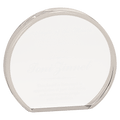 5" x 4 1/2" Clear Round Acrylic