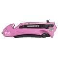 Bison River 4 1/2" Pink Rescue Knife
