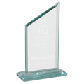 4 3/4" x 8 1/2" Zenith Series Glass Award