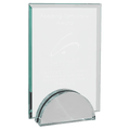 5" x 7 1/4" Apex Series Glass Award