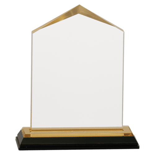 Gold 3 1/2" x 5 1/2" Jewel Impress Acrylic