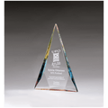 8 3/8" x 12" x 1 1/8" (Tapered) Diamond Series Crystal with Prism-Effect