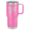 Polar Camel 20 oz. Pink Vacuum Insulated Travel Mug with Slider Lid