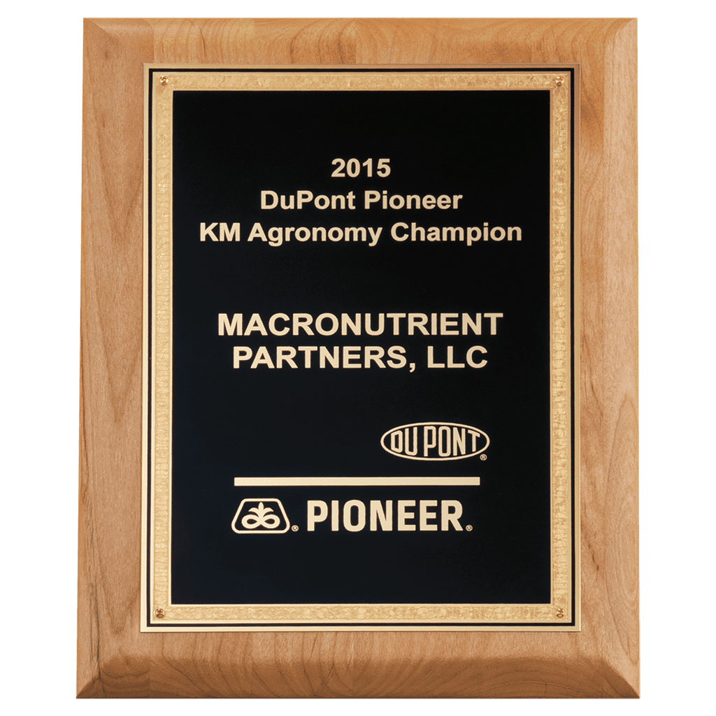 Alder Wood Plaque with Black Textured Gold 8" x 10" Natural Florentine Bordered LaserFX Plate