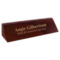 Rosewood 8 1/2" Piano Finish Desk Wedge