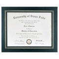 13 1/4" x 10 3/4" Black Certificate Holder